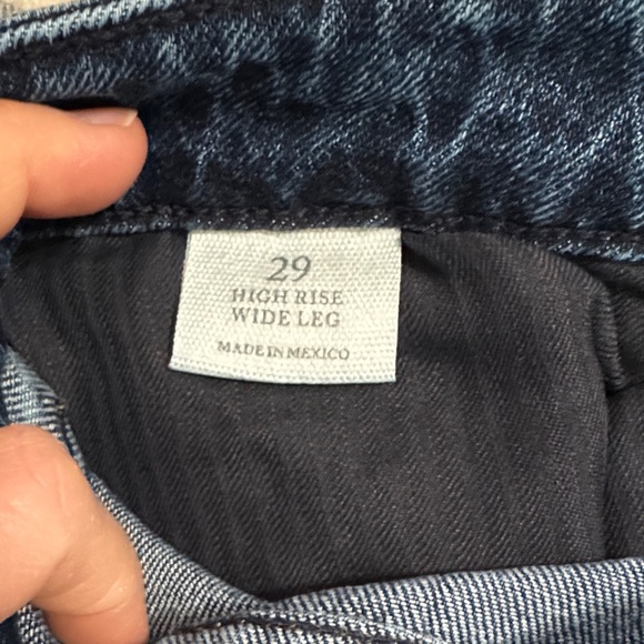 Treasure & Bond Dark Blue Straight Leg Jeans - NWOT - Picture 3 of 3